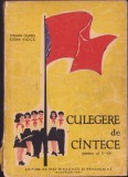 C3914N Culegere de c&acirc;ntece pentru cl I-IV de Stelian Olariu și Elena Vicică 1961