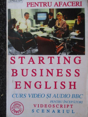 Starting business english pentru incepatori foto