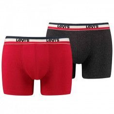 Boxerii Levi&amp;#039;s Boxer 2 Pairs Briefs 37149-0205 ro?u foto