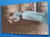Carti postale tip felicitare , anii 1900 .Pret 35 lei bucata, Circulata, Printata, ART