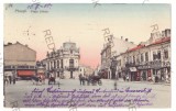 861 - PLOIESTI, Market, Romania - old postcard - used - 1908, Circulata, Printata