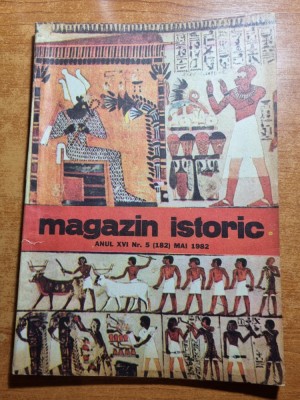 revista magazin istoric mai 1982 foto