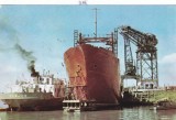 AMS - ILUSTRATA 1101, GALATI, SANTIERUL NAVAL - SHIPYARD, CIRCULATA