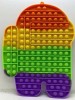 Jucarie antistres, Pop It gigant forma Among Us multicolor