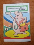 carte pentru copii - gramatica in versuri - din anul 1993