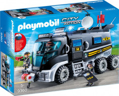 Playmobil City Action - Camionul echipei SWAT foto