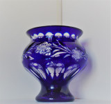 Cumpara ieftin Vaza cristal taiat, hand made, anii 30-40 - Nachtmann Bavaria Germany