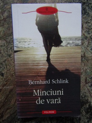 Minciuni de vara de Bernhard Schlink foto