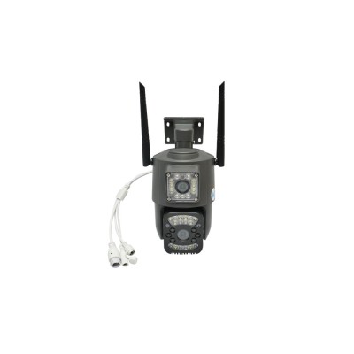 CAMERA DE SUPRAVEGHERE LENTILA DUALA 8MP, P2P WIFI 4G 1080P CU SENZOR : DISMN57 foto