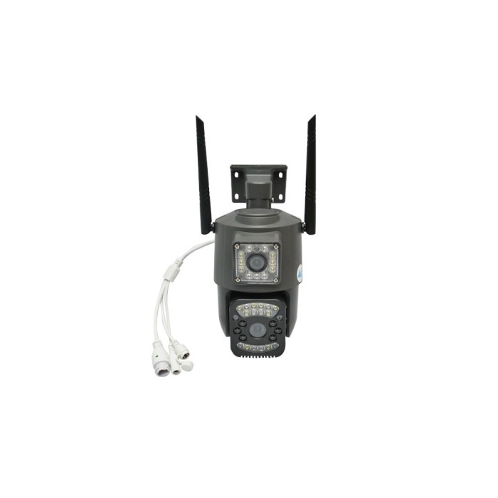 CAMERA DE SUPRAVEGHERE LENTILA DUALA 8MP, P2P WIFI 4G 1080P CU SENZOR : DISMN57