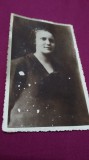 FOTO TIP CARTE POSTALA PORTRET FEMEIE INTERBELIC