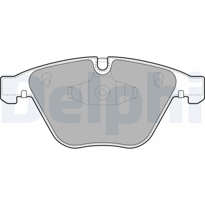 DELPHI LP2067 set placute frana,frana disc