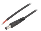 Cablu Alimentare DC 5,5/1,7 Negru 1,5m