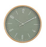 Cumpara ieftin Ceas perete verde alb natur Clancy &Oslash;32x4,5 cm