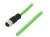 Mufă M12 4 PIN mamă D-Ethernet 2m IP67