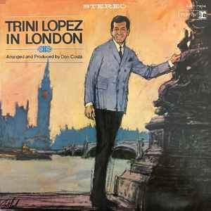 Vinil LP &quot;Japan Press&quot; Trini Lopez &lrm;&ndash; Trini Lopez In London = R＆B (G+)
