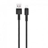 CABLU DE DATE XO - NB-Q166, USB - LIGHTNING (APPLE), 5A, 1M, NEGRU BLISTER