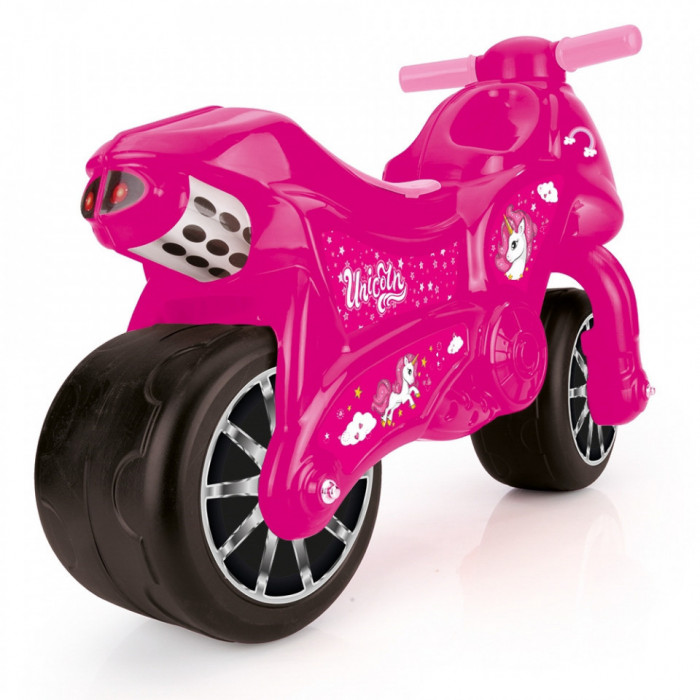 Motocicleta fară pedale/roz-Unicorn/50x71x27, 1-3 ani, Fete
