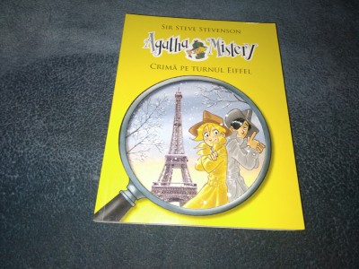 SIR STEVE STEVENSON - AGATHA MISTERY CRIMA PE TURNUL EIFFEL foto