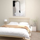 VidaXL Noptiere, 2 buc., alb, 40x30,5x40 cm, lemn masiv de pin