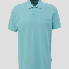 Tricou polo barbati din bumbac cu croiala Regular fit turcoaz deschis M, Turcoaz deschis, M INTL