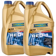 Pachet 8 litri ulei Ravenol ATF RED-1 pentru transmisie automata