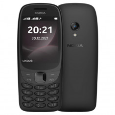 Telefon mobil Nokia 6310, 2021, Dual-SIM 8MB ROM + 16MB RAM, 2G GSM deblocat din fabrica - SECOND