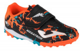 Pantofi de fotbal - turf Joma Megatron Jr. 2401 TF MEJS2401TFV negru