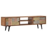Cumpara ieftin Comoda TV, 140x30x40 cm, lemn masiv de acacia