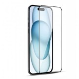 Folie Sticlă Ultra Clear ESD pentru iPhone 15 Pro &ndash; King Protection