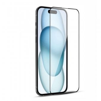 Folie Sticlă Ultra Clear ESD pentru iPhone 15 Pro &amp;ndash; King Protection foto