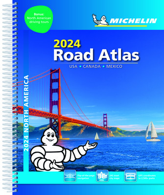 Michelin North America Road Atlas 2024 USA - Canada - Mexico foto