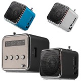 Boxa portabila MF-100, Radio FM, 3W, RGB, Antena FM Integrata, Redare USB microSD si AUX