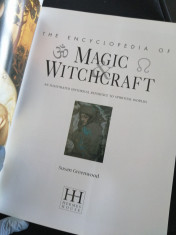 REZERVAT - Magic Witchcraft ilustratii wicca enciclopedie istoria magiei religie foto