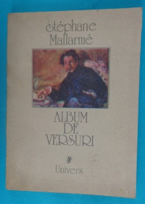 Stephane Mallarme &amp;ndash; Album de versuri foto