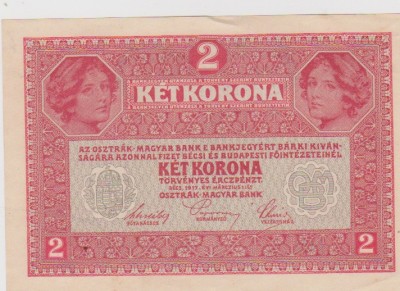 2 KRONEN A CIRCULAT IN TRANSILVANIA SI BUCOVINA/UNC foto