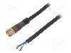 Conector M8, 4 pini, clasa etanseitate {{Clasa etan&amp;amp;#351;eitate}}, LUMBERG AUTOMATION - 60155 RKMV 4-225/20 M foto