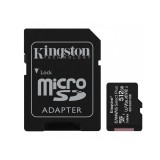 Kingston - Memory Card Canvas Select Plus (SDCS2/512GB) - MicroSDXC with Adapter, 512GB, Class 10 / UHS-1 U3 - Black