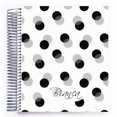 Agenda Planificator Polka Dot foto