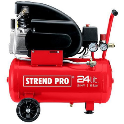 Compresor Strend Pro FL2024-08, 1,5 kW, 24 litri, 1 piston foto