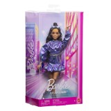 BARBIE DELUXE STYLE PAPUSA BARBIE ROCHIE ALBASTRU METALIZAT SuperHeroes ToysZone