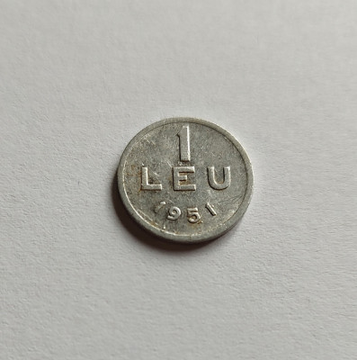 Romania - 1 Leu 1951 - L3 foto