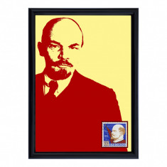 Tablou filatelic Lenin Tb.550.1962 foto