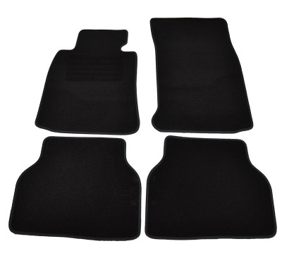 Covorase mocheta BMW Seria 5 E39 Sedan 12/1995-6/2003 E39 Combi - SW 12/1995&amp;amp;gt;5/2004 Negre, set de 4 bucati AutoDrive ProParts foto