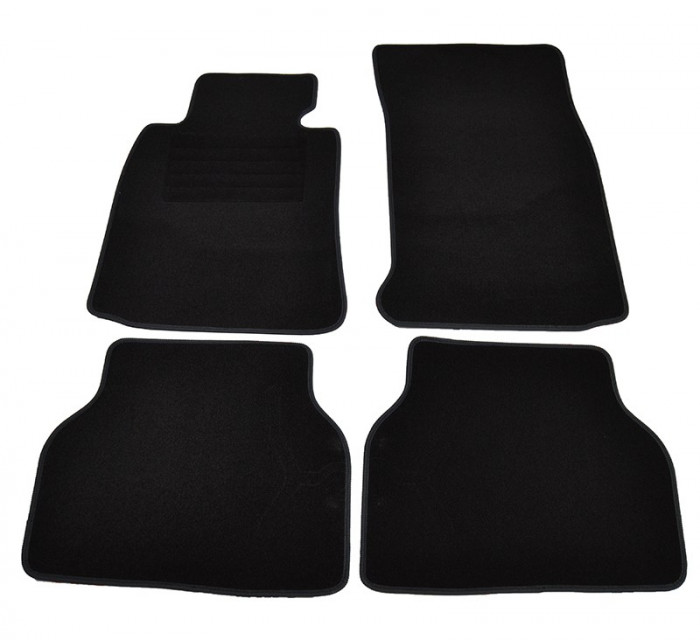 Covorase mocheta BMW Seria 5 E39 Sedan 12/1995-6/2003 E39 Combi - SW 12/1995&amp;gt;5/2004 Negre, set de 4 bucati AutoDrive ProParts