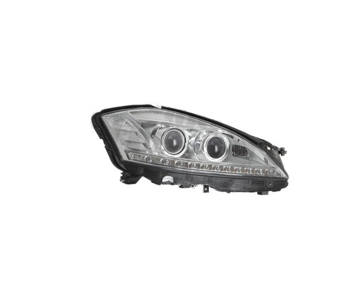 Far Mercedes Clasa S (W221) 09.2005-06.2009, montare fata, dreapta, D1S+H11+LED; electric; fara ballast; fara motor; fara modul LED; cu bec xenon; xe
