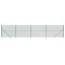 Gard plasa de sarma cu tarusi de fixare, verde, 1,6x10 m