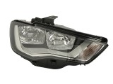 Far Audi A3 (8v), 06.2012-07.2016, fata, Dreapta, cu daytime running light; H15+H7+PWY24W+W5W; electric; cu motor, HELLA