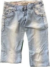 Blugi dama, lungi , culoarea albastru, marimea 26