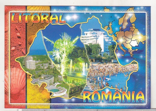bnk cp Litoral - Vedere - necirculata